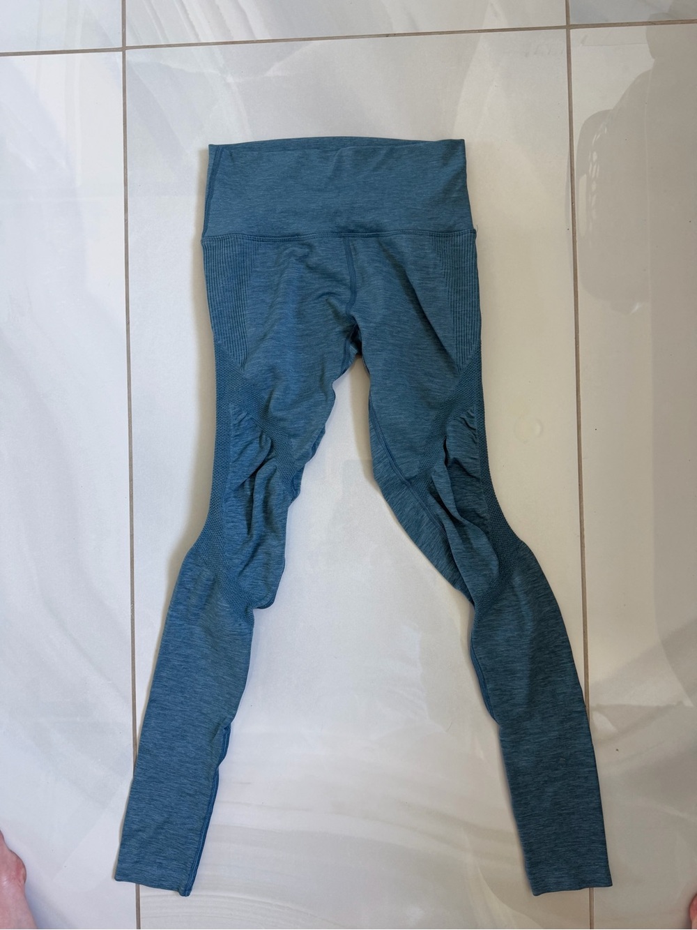 Alphalete High-Waist Seamless Leggings - Teal